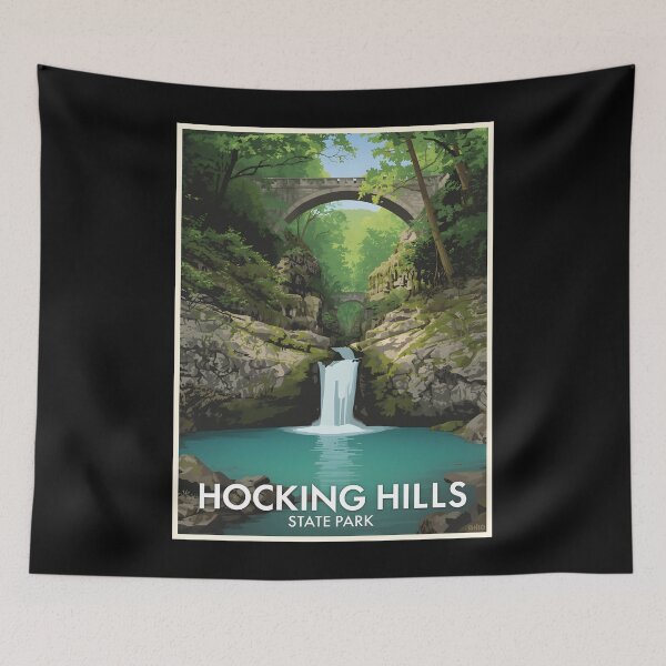 Item preview, Hocking Hills State Park - Ohio  designed and sold by GoodOldVintage.