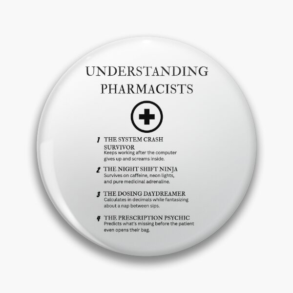 Item preview, Understanding Pharmacists – Fluent in Latin, Sarcasm, and Side Effects designed and sold by PsyFlow35.