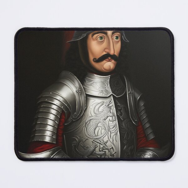 Item preview, Portrait of Vlad Tepes Dracula medieval prince of Wallachia designed and sold by Vintage Designs +.