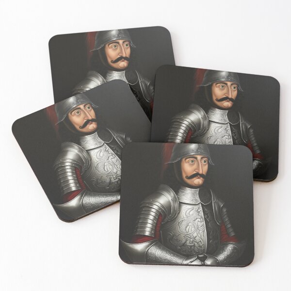 Item preview, Portrait of Vlad Tepes Dracula medieval prince of Wallachia designed and sold by Vintage Designs +.