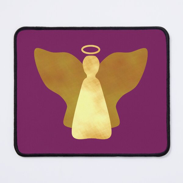 Item preview, Golden Angel on purple - Calm, Sensory-Friendly designed and sold by CreaTwinkles.