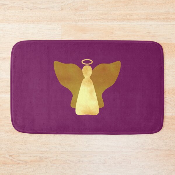 Item preview, Golden Angel on purple - Calm, Sensory-Friendly designed and sold by CreaTwinkles.