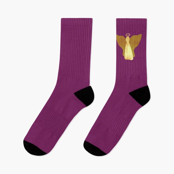 Item preview, Golden Angel on purple - Calm, Sensory-Friendly designed and sold by CreaTwinkles.