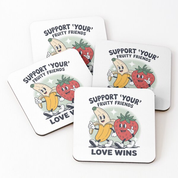 Item preview, Support 'Your' Fruity Friends designed and sold by Veroniadic.