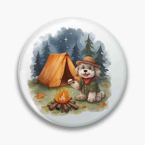 Item preview, Schnoodle Camping Time designed and sold by Kedspicedesign.