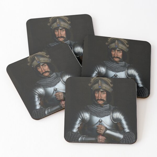 Item preview,  Portrait of Vlad Tepes Dracula medieval prince of Wallachia designed and sold by Vintage Designs +.