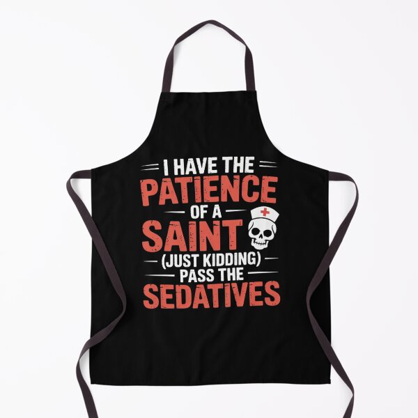 Item preview, funny nurse dark humor designed and sold by Mateusz Majcherek.