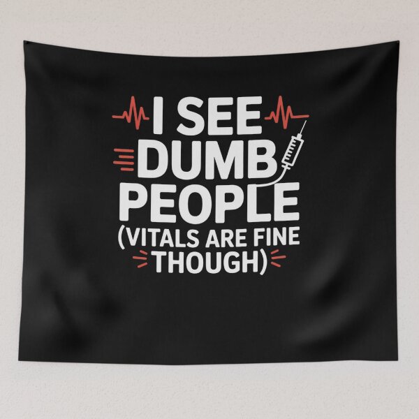 Item preview, funny nurse dark humor designed and sold by Mateusz Majcherek.