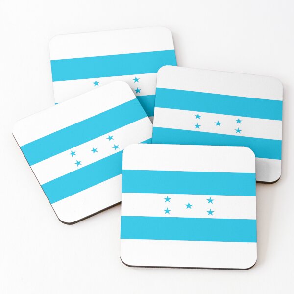 Item preview, Honduras Flag – Five Stars Ocean Breeze Design designed and sold by Dany05117671.