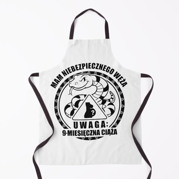 Item preview, MAM NIEBEZPIECZNEGO WĘŻA / UWAGA 9 MIESIĘCZNA CIĄŻA designed and sold by Artadria.