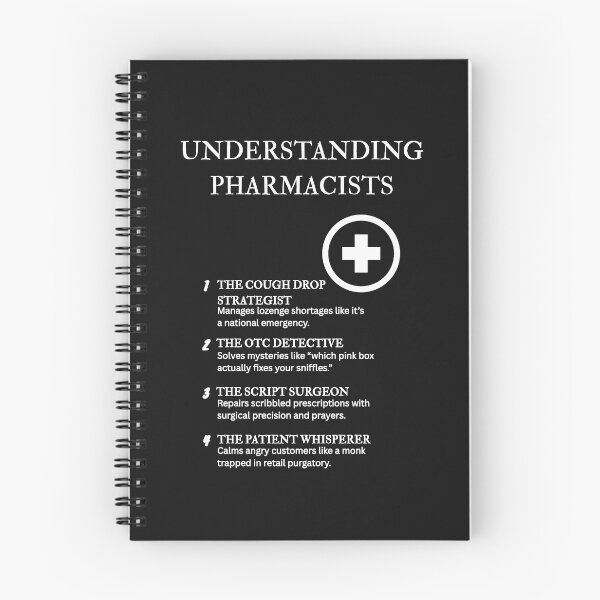 Item preview, Understanding Pharmacists – The Calm Within Every Healthcare Storm – Black designed and sold by PsyFlow35.