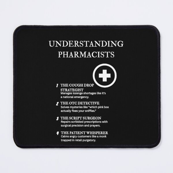 Item preview, Understanding Pharmacists – The Calm Within Every Healthcare Storm – Black designed and sold by PsyFlow35.