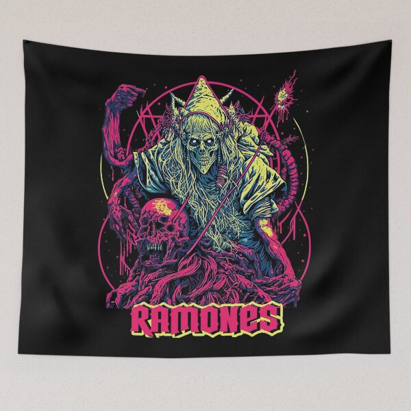 Item preview, Skull Goat Ramones Horror designed and sold by Haikyuu269.