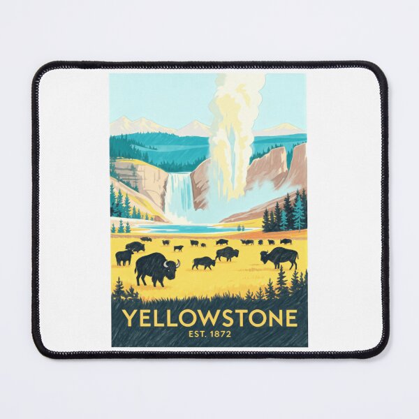 Item preview, Yellowstone National Park Steam Valley Hot Springs Exploration designed and sold by Star3NowForMe.