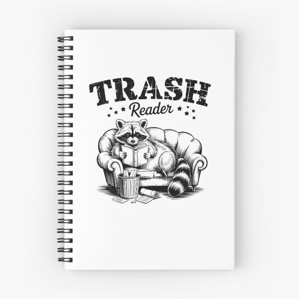 Item preview, Trash Reader Raccoon Book Lover  designed and sold by Veroniadic.