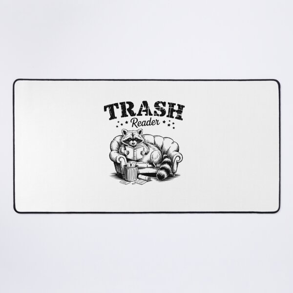 Item preview, Trash Reader Raccoon Book Lover  designed and sold by Veroniadic.