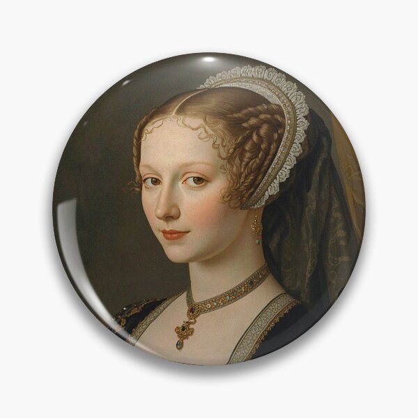 Item preview,  Portrait art of a Tudor era lady of court designed and sold by Vintage Designs +.