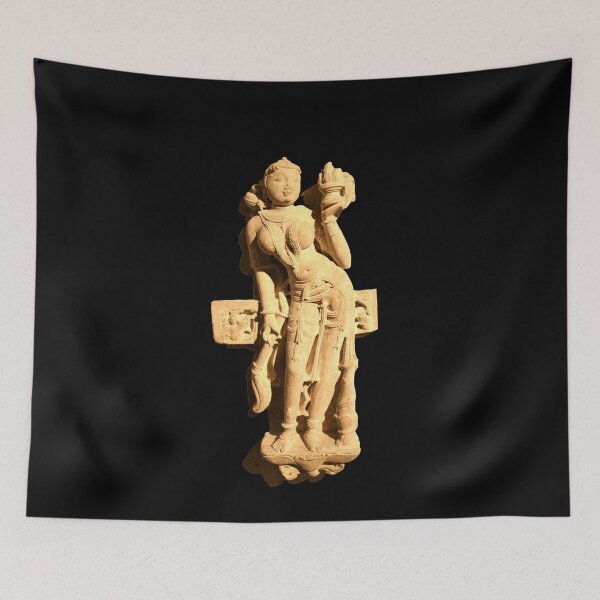 Item preview, Indian sculpture – Delicate woman from bygone times / Swiss Artwork Photography designed and sold by Raphael Wolf.