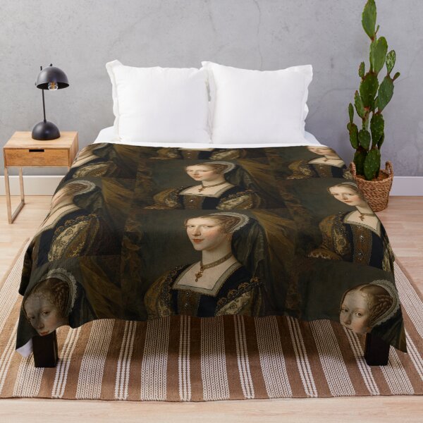 Item preview, Portrait art of a Tudor era lady of court designed and sold by Vintage Designs +.