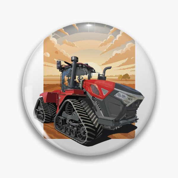 Item preview, Tractor with caterpillar tracks at sunset designed and sold by Fingolfins Welt.