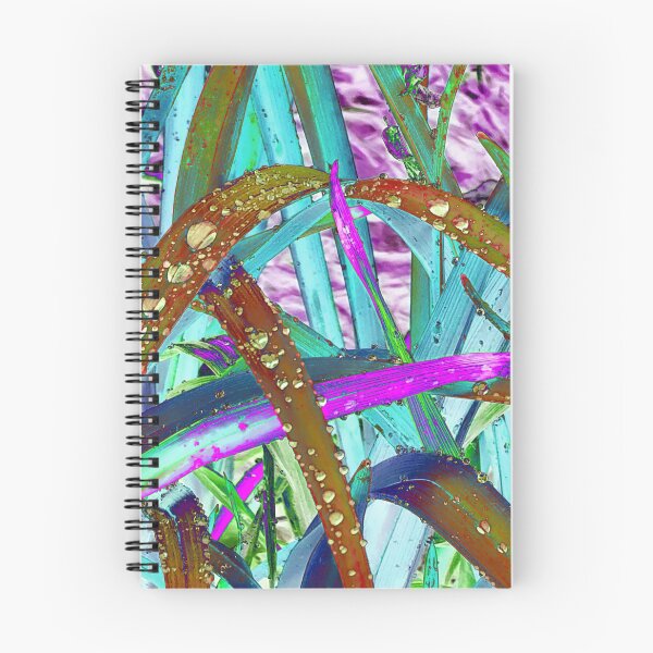 Item preview, Abstract Macro Raindrops on Teal & Pink Leaves designed and sold by SXW Designs.