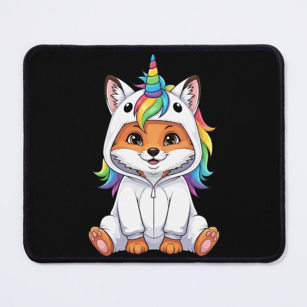 Item preview, Cute Fox Unicorn Costume Rainbow Magic designed and sold by k3rstman1.