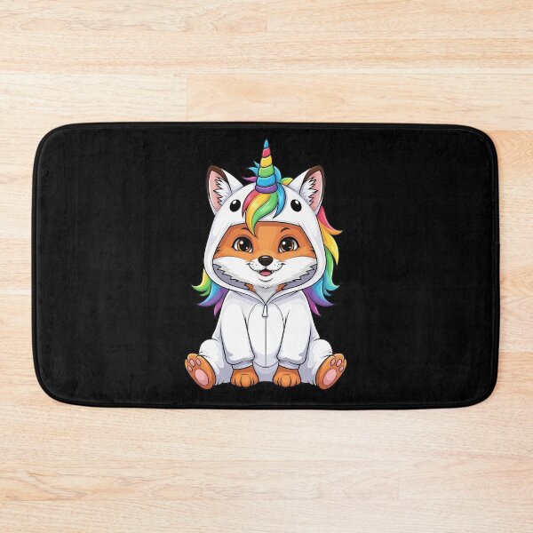 Item preview, Cute Fox Unicorn Costume Rainbow Magic designed and sold by k3rstman1.