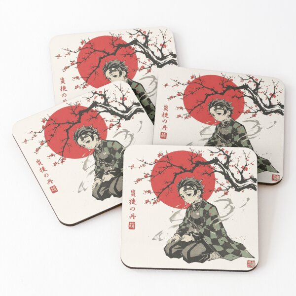 Item preview, Tanjiro Kamado Sticker | Demon Slayer Japanese Art Style Design designed and sold by AnimeFlash_0.