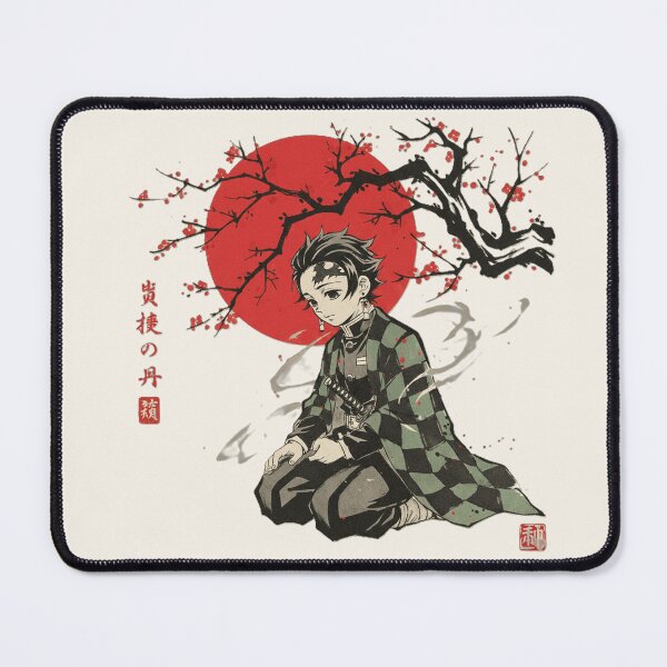 Item preview, Tanjiro Kamado Sticker | Demon Slayer Japanese Art Style Design designed and sold by AnimeFlash_0.