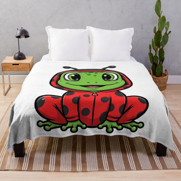 Item preview, Cute Frog Ladybug Costume Cartoon designed and sold by k3rstman1.