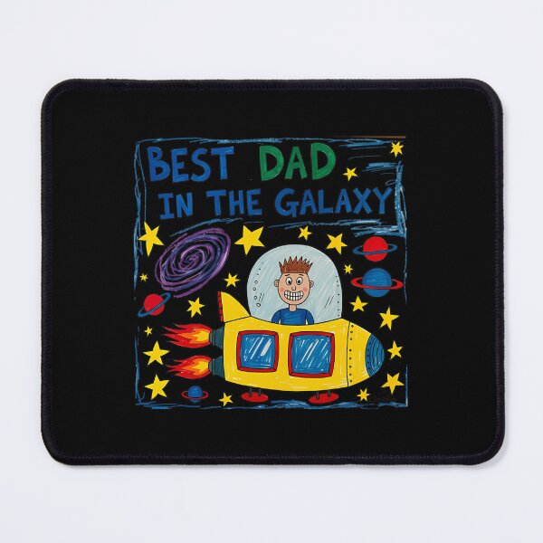 Item preview, Best Dad In The Galaxy  Space Adventure  designed and sold by loppyraeStore.