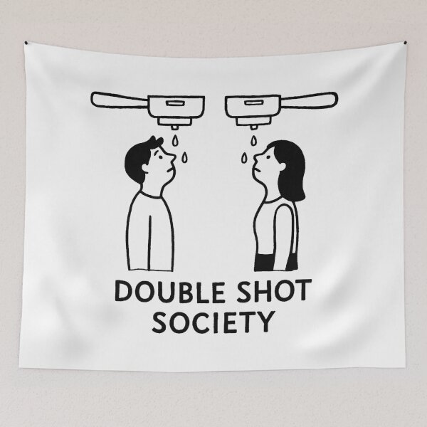 Item preview, Double Shot Society designed and sold by OthersideCoffee.