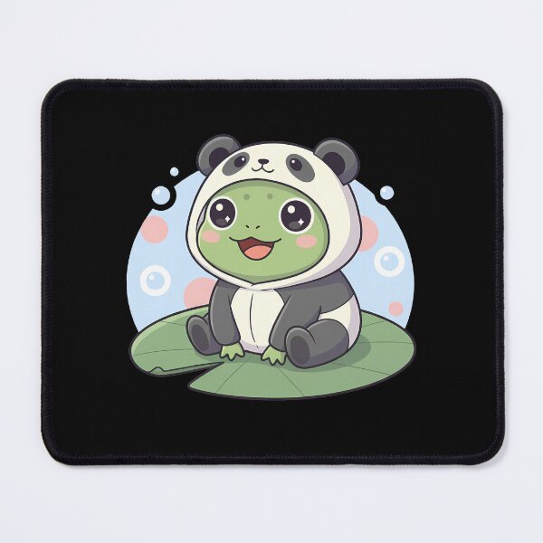 Item preview, Cute Frog Panda Costume Lily Pad Kawaii designed and sold by k3rstman1.