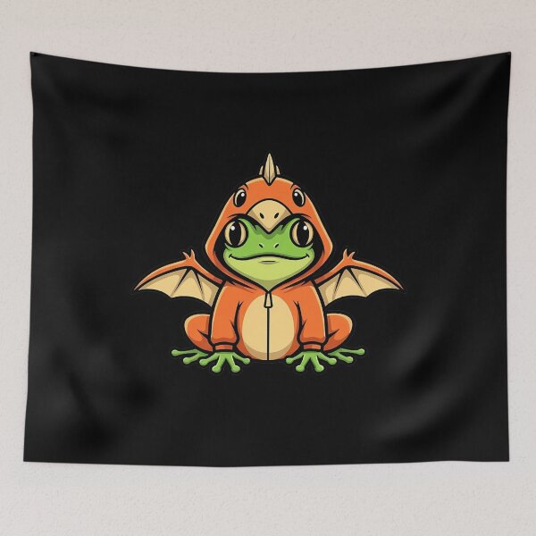 Item preview, Cute Frog Pterodactyl Dino Costume designed and sold by k3rstman1.