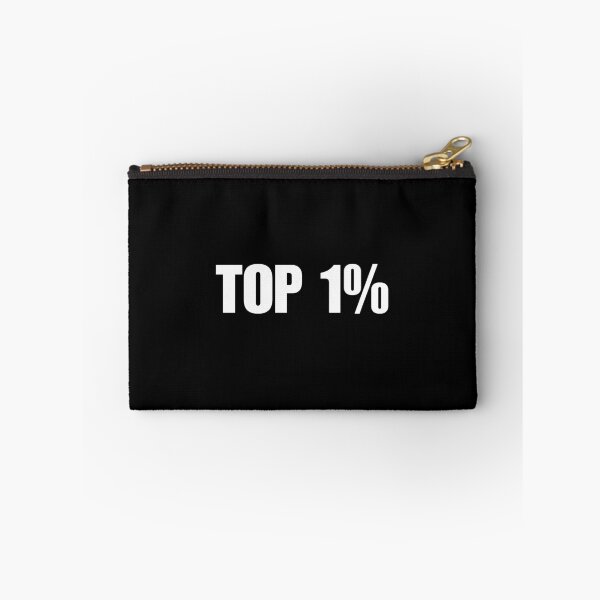 Item preview, TOP 1% – Elite Mindset Motivational designed and sold by rebuZZ-Apparels-The Minimalistic Buzz.