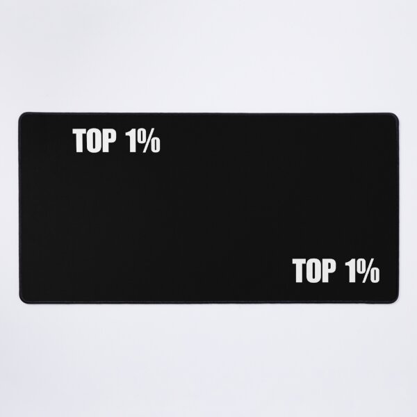 Item preview, TOP 1% – Elite Mindset Motivational designed and sold by rebuZZ-Apparels-The Minimalistic Buzz.