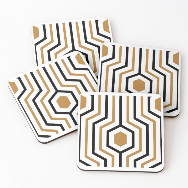 Item preview, Hurdle-Chocolate Brown Black White designed and sold by Fabricatemyart.