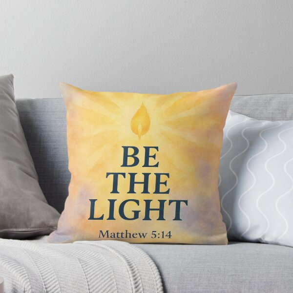 Item preview, Be the Light – Matthew 5:14 Bible Verse Christian Design designed and sold by mariannrina.