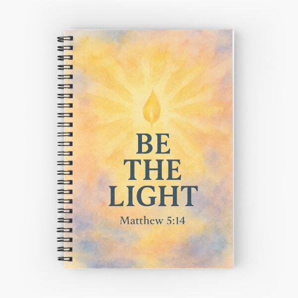 Item preview, Be the Light – Matthew 5:14 Bible Verse Christian Design designed and sold by mariannrina.