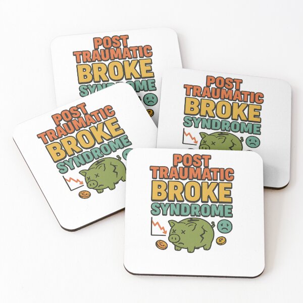 Item preview, Post Traumatic Broke Syndrome, Funny Saying  designed and sold by Logiamerch.
