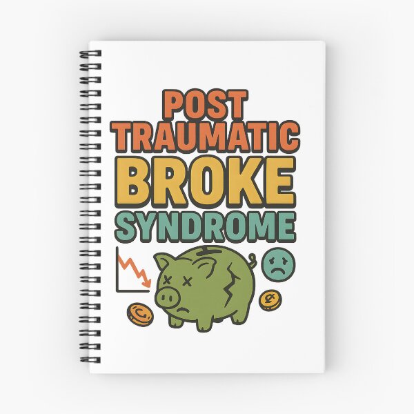 Item preview, Post Traumatic Broke Syndrome, Funny Saying  designed and sold by Logiamerch.