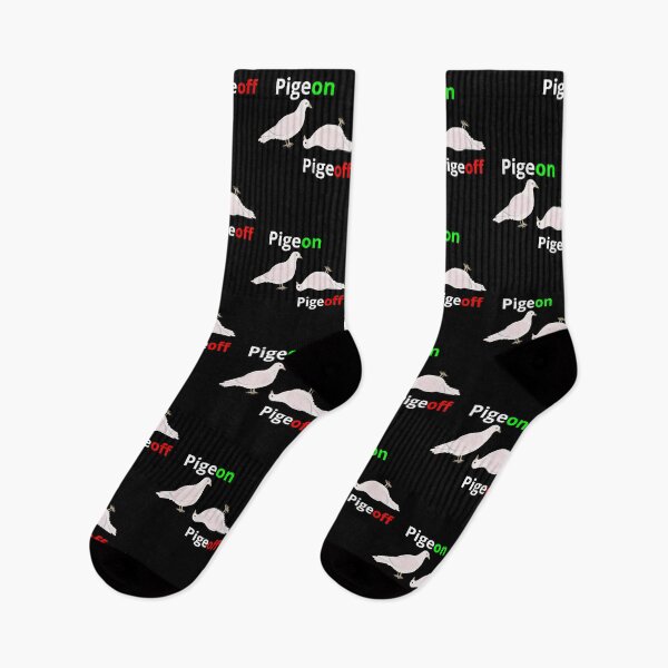 Item preview, On Off Pigeon Meme – Funny Bird Design designed and sold by AnaPixMar.