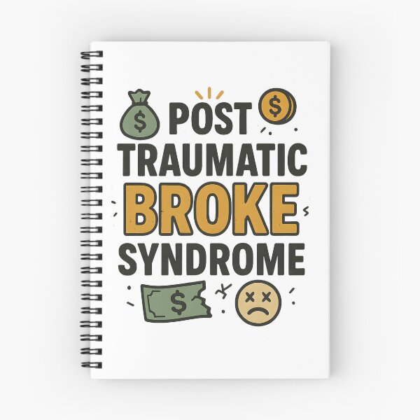 Item preview, Post Traumatic Broke Syndrome, Funny Saying  designed and sold by Logiamerch.