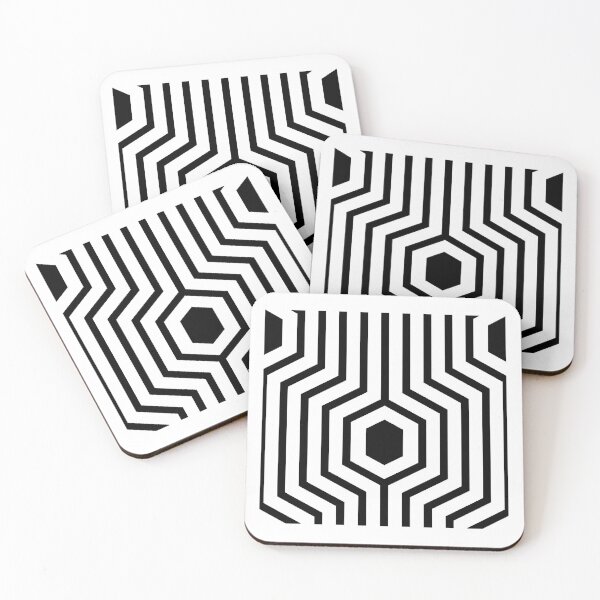 Item preview, Hurdle-Black White designed and sold by Fabricatemyart.