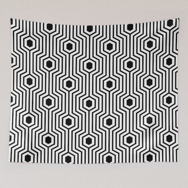 Item preview, Hurdle-Black White designed and sold by Fabricatemyart.