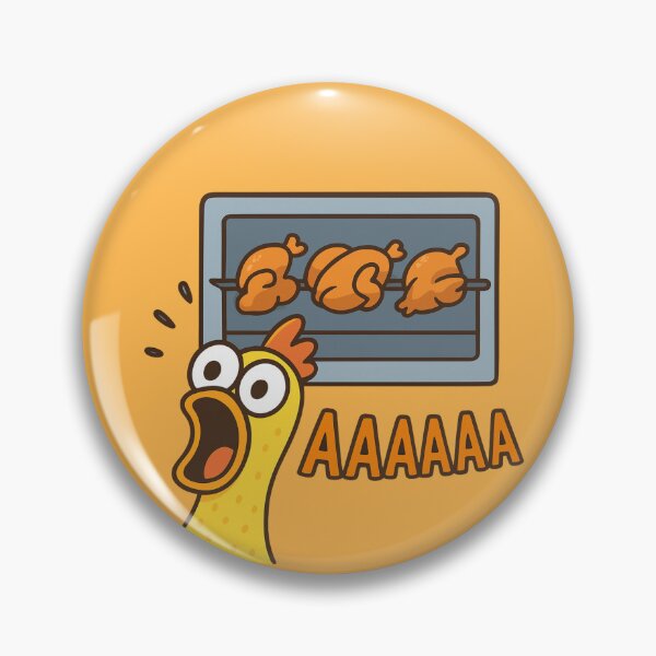 Item preview, Rubber Chicken Horror – Funny Meme Design designed and sold by Ivy-Triggs.
