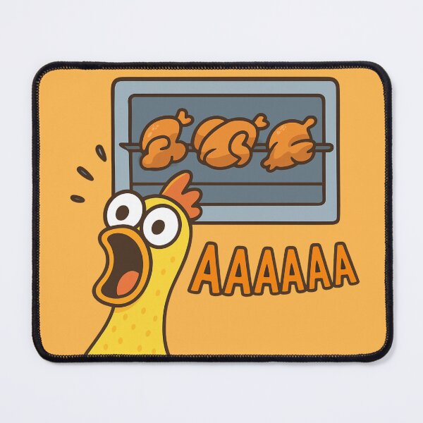 Item preview, Rubber Chicken Horror – Funny Meme Design designed and sold by Ivy-Triggs.