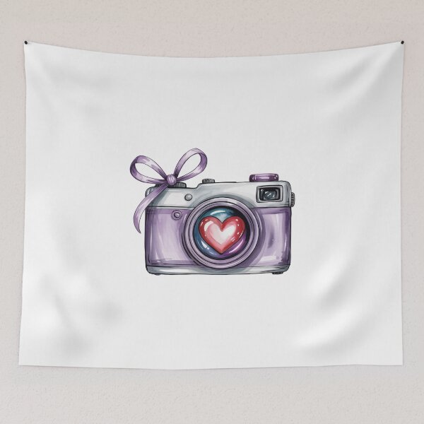 Item preview, vintage camera  with heart designed and sold by jkrphoto.