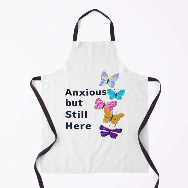 Item preview, Anxious but Still Here – Emotional Aesthetic Art Print designed and sold by GoxyVision.
