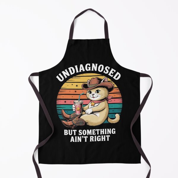 Item preview, Undiagnosed Cowboy Cat Coffee Undiagnosed designed and sold by Veroniadic.